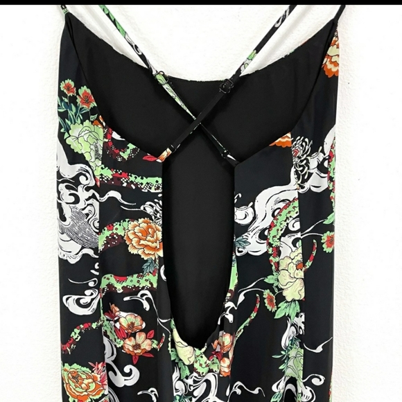 Talula Black Snake and Smoke Slip Dress - Picture 3 of 7